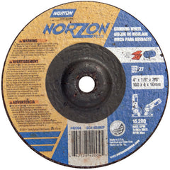 4″ × 1/8″ × 3/8″ NorZon Plus Non-Woven Depressed Center Wheel Type 27 - Makers Industrial Supply