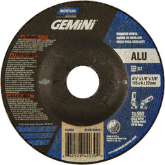 ‎4-1/2″ × 1/8″ × 7/8″ Gemini Non-Woven Depressed Center Wheel Type 27 46 Grit - Makers Industrial Supply