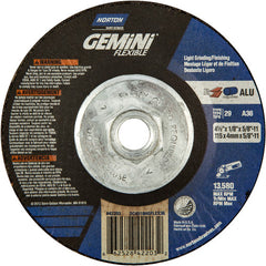 ‎4-1/2″ × 1/8″ × 5/8″-11 Charger Non-Woven Depressed Center Wheel Ty 29 36 Grit - Makers Industrial Supply