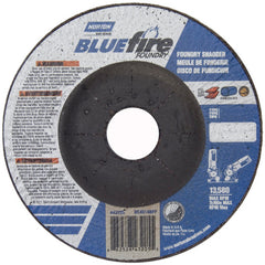 ‎4-1/2″ × 1/4″ × 7/8″ BlueFire Non-Woven Depressed Center Wheel Type 27 - Makers Industrial Supply