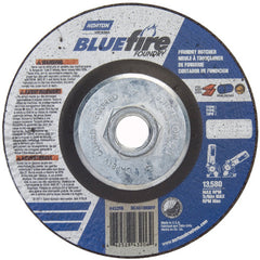 ‎4-1/2″ × 1/8″ × 5/8″ BlueFire Non-Woven Depressed Center Wheel Type 27 - Makers Industrial Supply