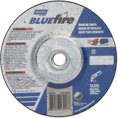 ‎5 × 1/4 × 5/8 - 11″ BlueFire Grinding Wheel ZA 24 S Type 27 - Makers Industrial Supply