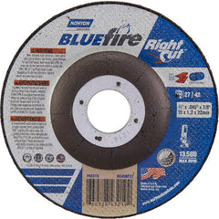 ‎4-1/2 × 1/16 × 7/8″ BlueFire RightCut Cutting Wheel A 36 R Type 27/42 - Makers Industrial Supply