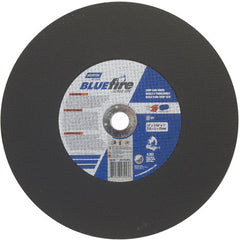 14″ × 7/64″ × 1″ BlueFire Chopsaw Cut-Off Wheel Type 01 Straight Zirconia Alumina/Aluminum Oxide - Makers Industrial Supply