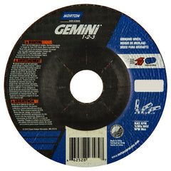 ‎4-1/2″ × 2.2″ × 22.23 ″ Gemini Non-Woven Depressed Center Wheel Type 27 46 Grit - Makers Industrial Supply