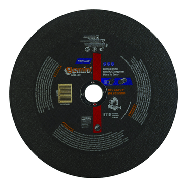 20 x 3/16 x 1" - Free Cut - Gemini Resin Bond Reinforced Cut-Off Wheel - Makers Industrial Supply