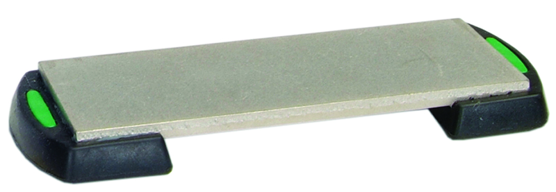 6 x 2 x 1/4" - 600 Grit - Green Stackable Diamond Benchstone - Makers Industrial Supply