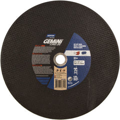 14″ × 1/8″ × 1″ Gemini Stationary Saw Cut-Off Wheel Aluminum Oxide - Makers Industrial Supply