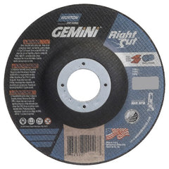 ‎4-1 /2″ × 0.045″ × 7/8″ Gemini Right Angle Cut-Off Wheel Type 27/42 Aluminum Oxide - Makers Industrial Supply