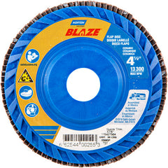 ‎4-1/2″ × 1/4″ × 7/8″ SG Blaze R980P Flap Disc Type 27 Flat 80 Grit - Makers Industrial Supply