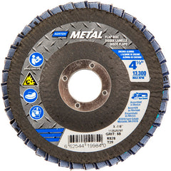 ‎4-1/2 × 7/8″ Metal Fiberglass Conical Flap Disc Type 29 P60 Grit R828 Zirconia Alumina - Makers Industrial Supply