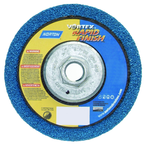 4-1/2 x 5/8-11" - Medium Grit - Aluminum Oxide - Bear-Tex Unified Non-Woven Wheel - Makers Industrial Supply