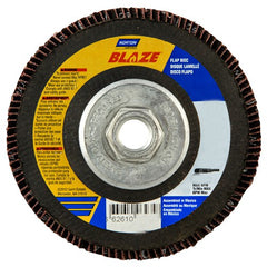 ‎4-1/2″ × 1/4″ × 5/8″-11 SG Blaze R980P Flap Disc Type 27 Flat 36 - Makers Industrial Supply