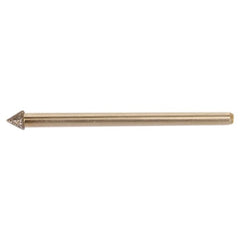 5/32″ 11/64″ - Electroplated CBN Mandrel-100 Grit-60 Included Angle - Makers Industrial Supply