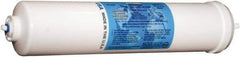 Aquaverve - 2-1/2" OD, 1µ, Mesh Multifilament Polyester Universal Drinking Water Carbon Block Cartridge Filter - 12" Long, Reduces Chlorine, Tastes, Odors, VOCs & Cysts - Makers Industrial Supply