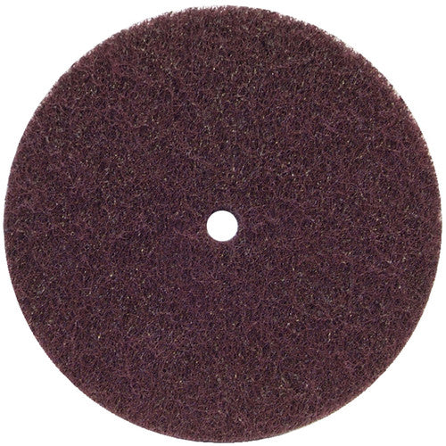 6 × 1/2″ Bear-Tex High Strength Non-Woven Arbor Hole Disc Aluminum Oxide Medium Grit - Makers Industrial Supply