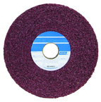 8 x 2 x 3" - Medium Grit - 5AM - Aluminum Oxide - Bear-Tex Convolute Non-Woven Wheel - Makers Industrial Supply