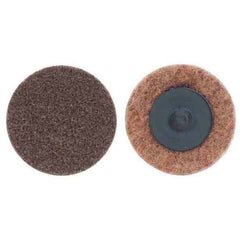 4″ STE VS Non Woven Quick Change Disc Type TR/III 80 Grit Coarse Aluminum Oxide - Makers Industrial Supply