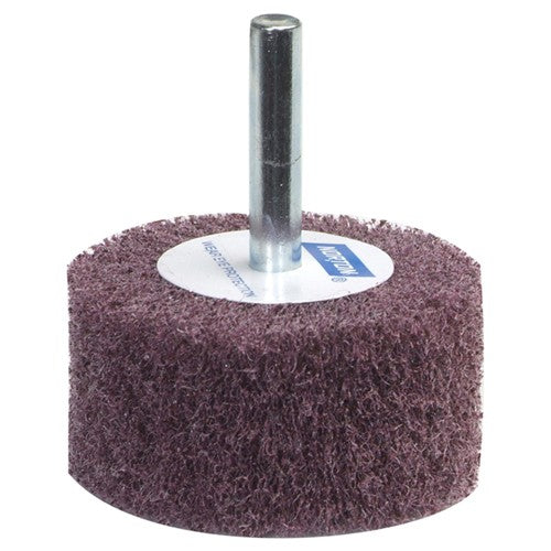 2″ × 1″ × 1/4″ Non-Woven Flap Wheel 120 Grit Aluminum Oxide - Makers Industrial Supply