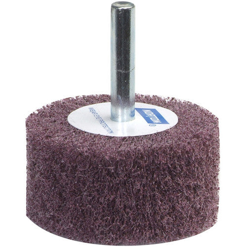 2″ × 1″ × 1/4″ Non-Woven Flap Wheel 320 Grit Aluminum Oxide - Makers Industrial Supply