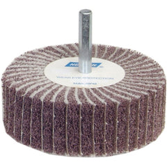 2″ × 1″ × 1/4″ Interleaf Non-Woven Flap Wheel 80 Grit Aluminum Oxide - Makers Industrial Supply