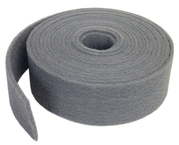 4'' x 30 ft. - Gray - Silicon Carbide Very Fine Grit - Bear-Tex Clean & Blend Roll - Makers Industrial Supply