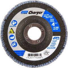 ‎4-1/2″ × 1/4″ × 7/8″ Charger R822 Flap Disc Type 29 Conical 60 Grit - Makers Industrial Supply