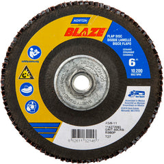 ‎6″ × 5/8″-11 40 Grit Type 27 Blaze Flap Disc - Makers Industrial Supply