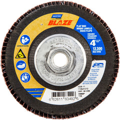 ‎4-1/2 × 5/8 - 11″ Blaze Fiberglass Conical Flap Disc Type 29 60 Grit R980P Premium Ceramic Alumina - Makers Industrial Supply