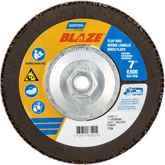 7″ × 1/4″ × 5/8″ SG Blaze R980P Flap Disc Type 29 Conical 80 Grit - Makers Industrial Supply