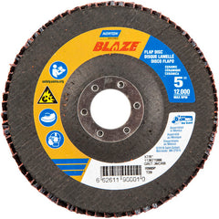 5 × 7/8″ Blaze Fiberglass Conical Flap Disc Type 29 36 Grit R980P Premium Ceramic Alumina - Makers Industrial Supply