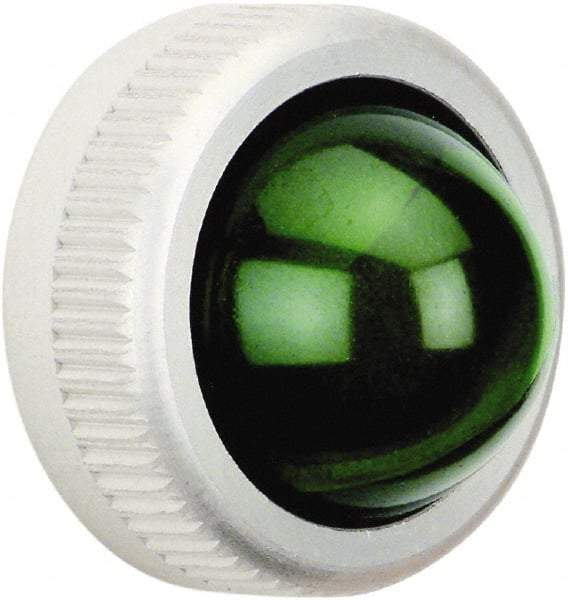 Schneider Electric - Round Pilot and Indicator Light Lens - Green - Makers Industrial Supply