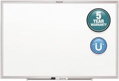 Quartet - 36" High x 60" Wide Magnetic Dry Erase Board - Steel, Includes Dry-Erase Marker & Mounting Kit - Makers Industrial Supply