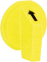 Schneider Electric - 30mm, Yellow, Selector Switch Operating Knob - For Use with Selector Switch - Makers Industrial Supply