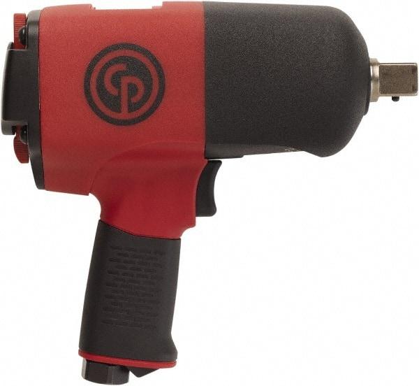 Chicago Pneumatic - 3/4" Drive, 6,500 RPM, 922 Ft/Lb Torque Impact Wrench/Ratchet - Pistol Grip Handle, 1,000 IPM, 38 CFM, 90 psi, 3/8" NPT Inlet - Makers Industrial Supply