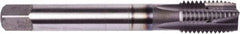 Union Butterfield - M20x2.50 Metric Coarse, 4 Flute, TiCN Finish, Powdered Metal Spiral Point Tap - Plug Chamfer, Right Hand Thread, 140mm OAL, 32mm Thread Length, 0.652" Shank Diam, 6H Class of Fit, Series 1675 - Exact Industrial Supply