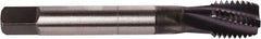 Union Butterfield - 5/8-11 UNC 4 Flute 2B Bottoming Spiral Flute Tap - Powdered Metal, TiAlN Finish, 4.331" OAL, Right Hand Flute, Right Hand Thread, Series 1630AP - Makers Industrial Supply