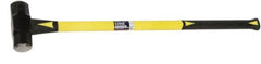 Ability One - 8 Lb Head, 32" Long Sledge Hammer - Steel Head, Fiberglass Handle with Grip - Makers Industrial Supply