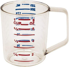 Rubbermaid - 0.25 Quart Polycarbonate Measuring Cup - 25 ml Graduation - Makers Industrial Supply