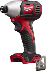 Milwaukee Tool - 18 Volt, 1/4" Drive, 125 Ft/Lb Torque, Cordless Impact Driver - Pistol Grip Handle, 2750 RPM, Lithium-Ion, Bare Tool - Makers Industrial Supply