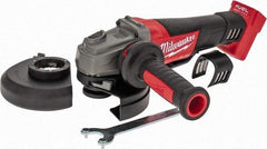 Milwaukee Tool - 4-1/2 & 5" Wheel Diam, 8,500 RPM, Cordless Angle & Disc Grinder - 5/8-11 Spindle, 18 Volts - Makers Industrial Supply