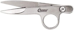 Clauss - 1" Length of Cut, Straight Pattern Thread Snip - 4-1/2" OAL - Makers Industrial Supply