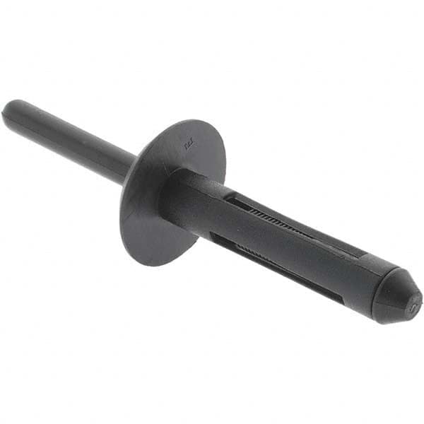 Value Collection - Large Flange Head Nylon Multi Grip Blind Rivet - Makers Industrial Supply