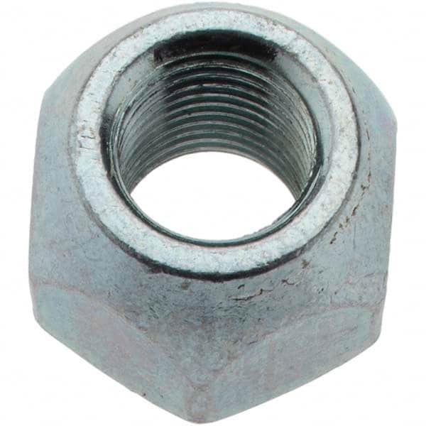 Value Collection - M12-1.25 Zinc Finish Wheel Nut - 21mm Hex, 16mm Overall Length, 60° Seat Angle - Makers Industrial Supply