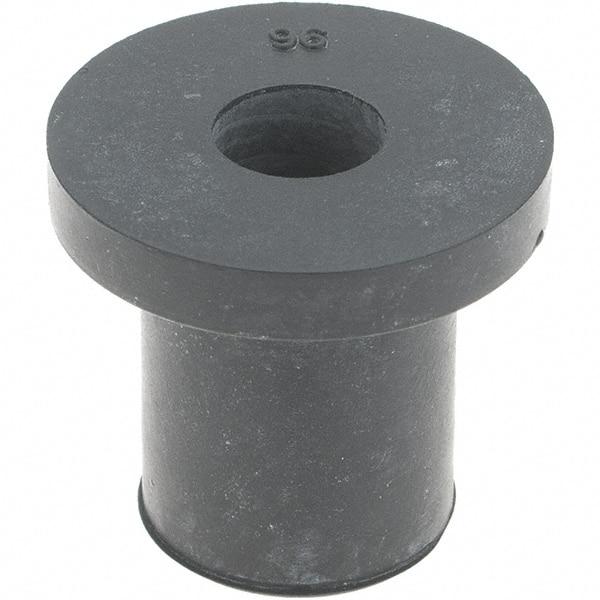 Value Collection - 3/8-16, 1-1/4" Diam Flange, Rubber Insulated Rivet Nut - Neoprene, 7/8" Long - Makers Industrial Supply