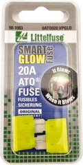 Value Collection - 20 Amp, Automotive Fuse - Yellow, Littlefuse ATO020 - Makers Industrial Supply