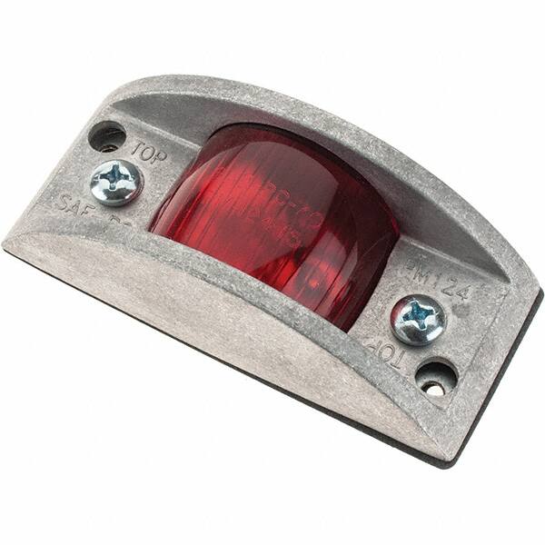 Value Collection - 4-3/4" Long, Clearance Side Marker Light Kit - Red - Makers Industrial Supply