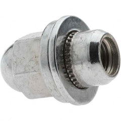 Value Collection - M12-1.5 Chrome Finish Mag Wheel Nut - 21mm Hex, 40.5mm Overall Length - Makers Industrial Supply