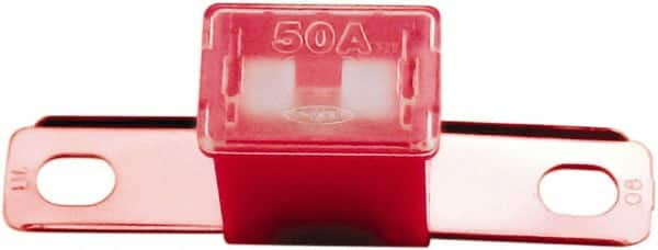 Value Collection - 50 Amp, Automotive Fuse - Red, Littlefuse PAL250 - Makers Industrial Supply