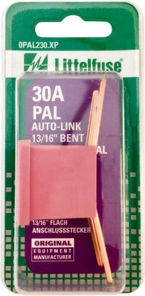 Value Collection - 30 Amp, Automotive Fuse - Pink, Littlefuse PAL230 - Makers Industrial Supply